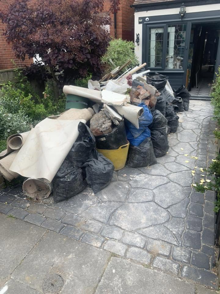 Before: Driveway clearance